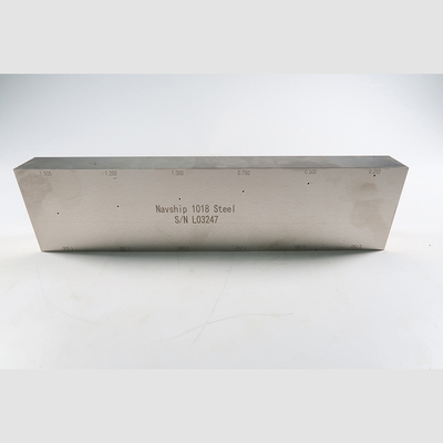 1018 Steel Nickel Plating Calibration Block 6 Holes Type