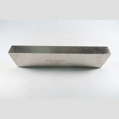 1018 Steel Nickel Plating Calibration Block 6 Holes Type
