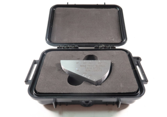 MAB Rompas Ultrasonic Calibration Block Compliant With ASTM E164 Standard