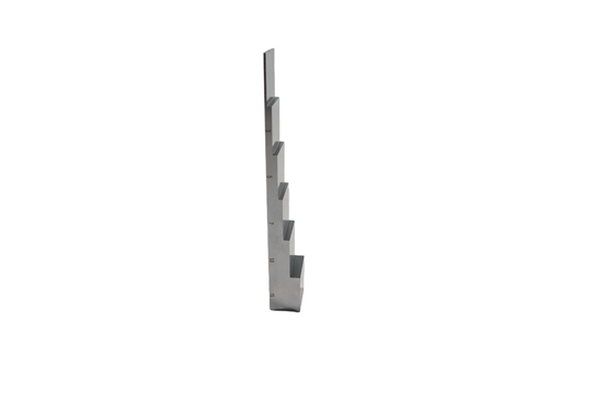 6 Step Test Calibration Block 1-3-5-7-10-15mm 1018 Carbon Steel