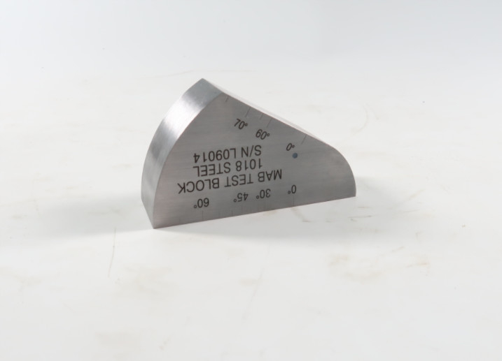 MAB Rompas Ultrasonic Calibration Block Compliant With ASTM E164 Standard