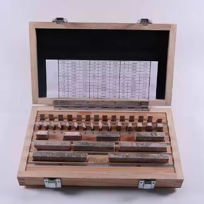 সার্টিফাইড গেইজ ব্লক সেট ৩৮ পিসি গ্রেড ০ স্লিপ জো ব্লক ১-১০০ মিমি